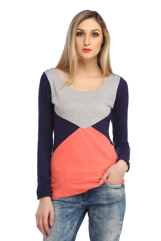 Multicolor Solid Top