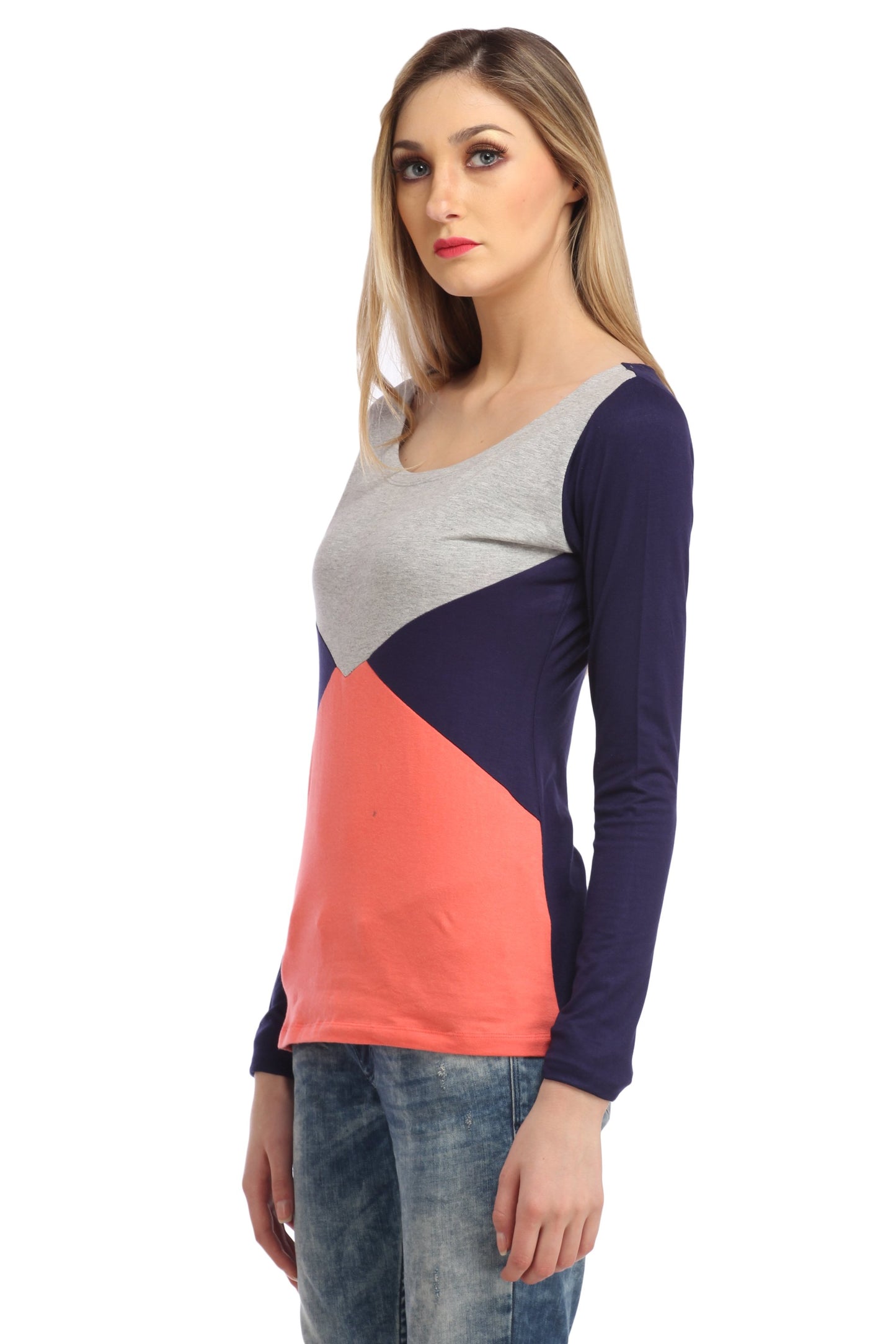 Multicolor Solid Top