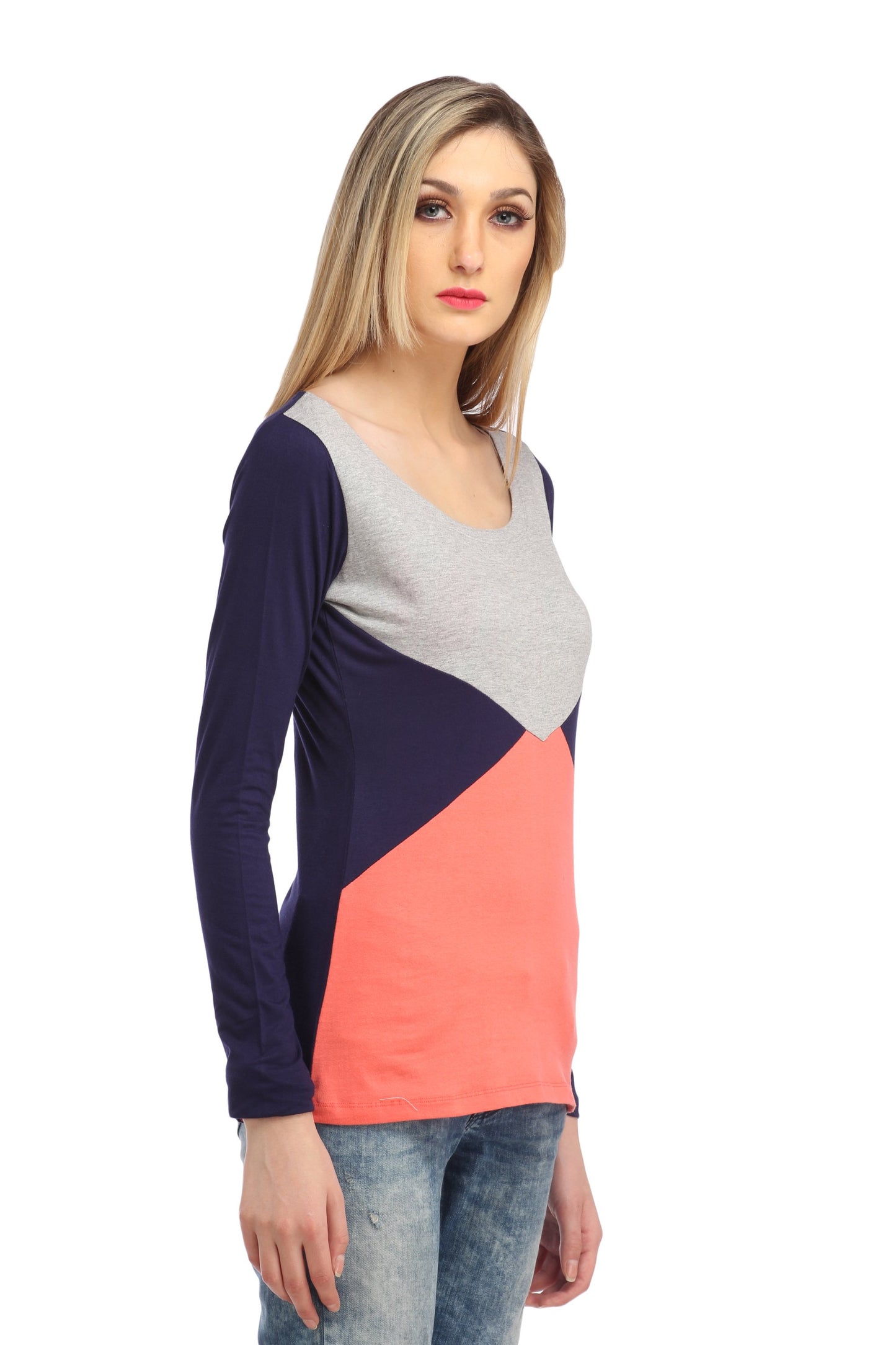 Multicolor Solid Top