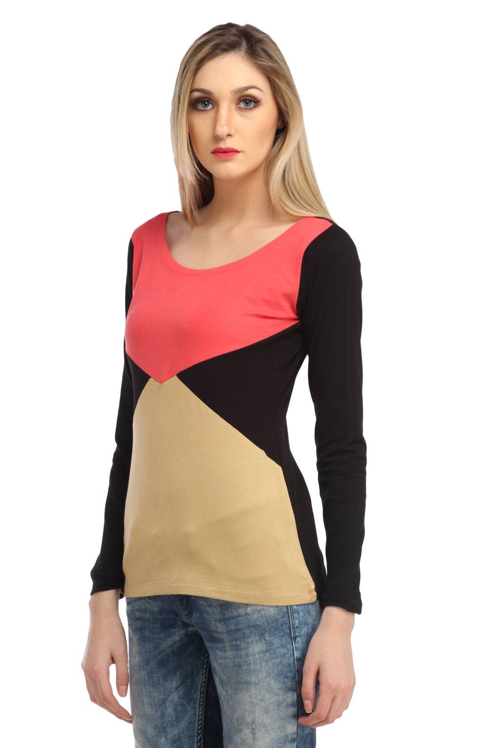 Multicolor Solid Top