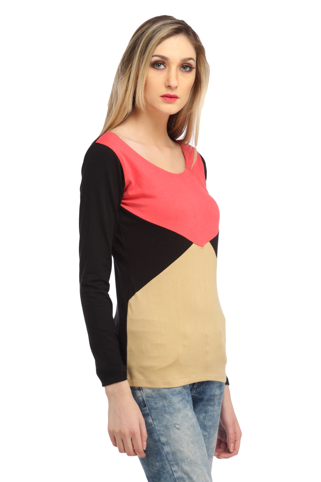 Multicolor Solid Top