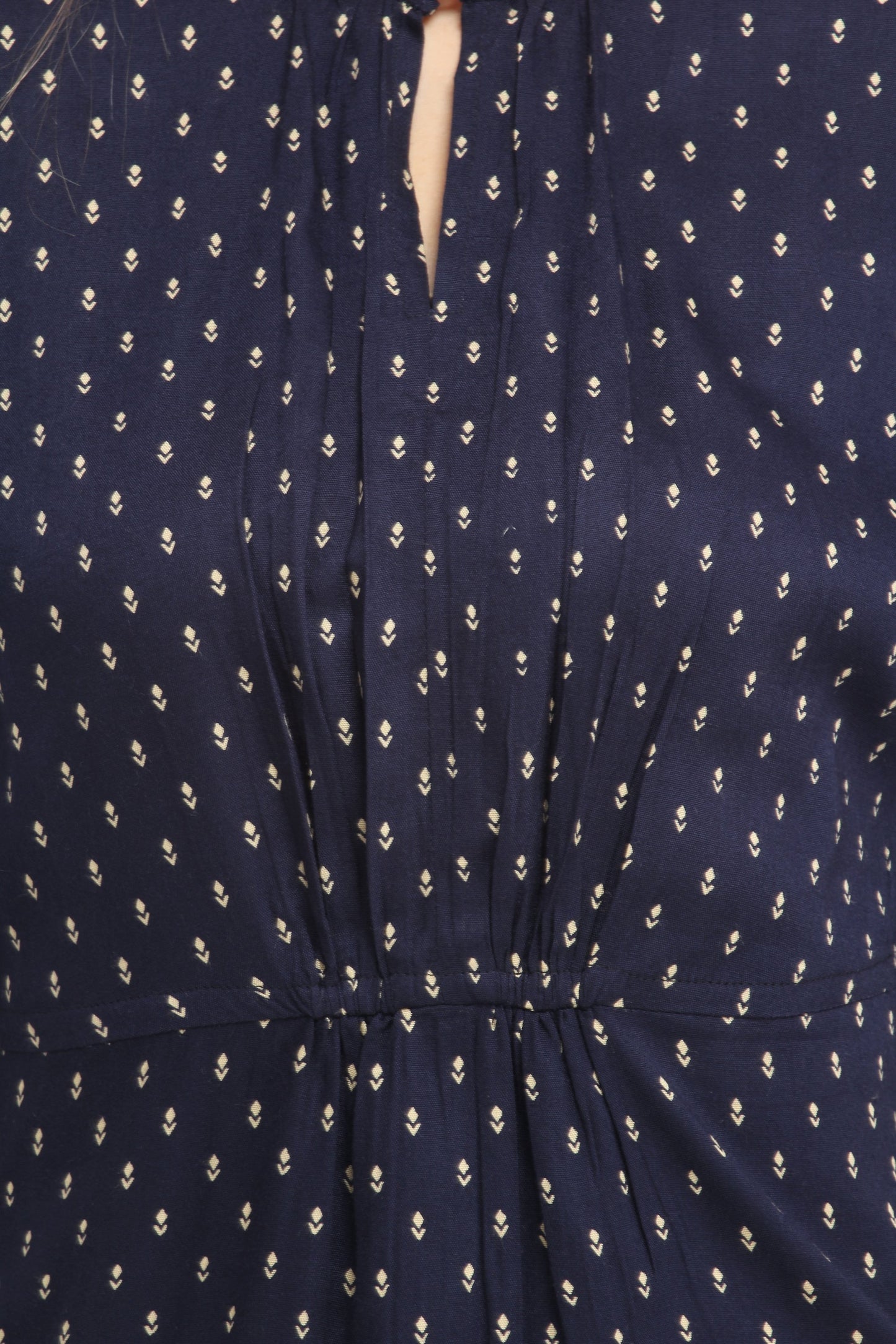 Blue Printed Top