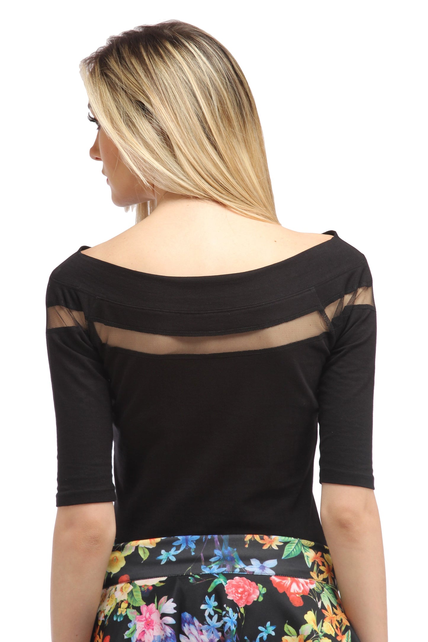 Black Solid Top