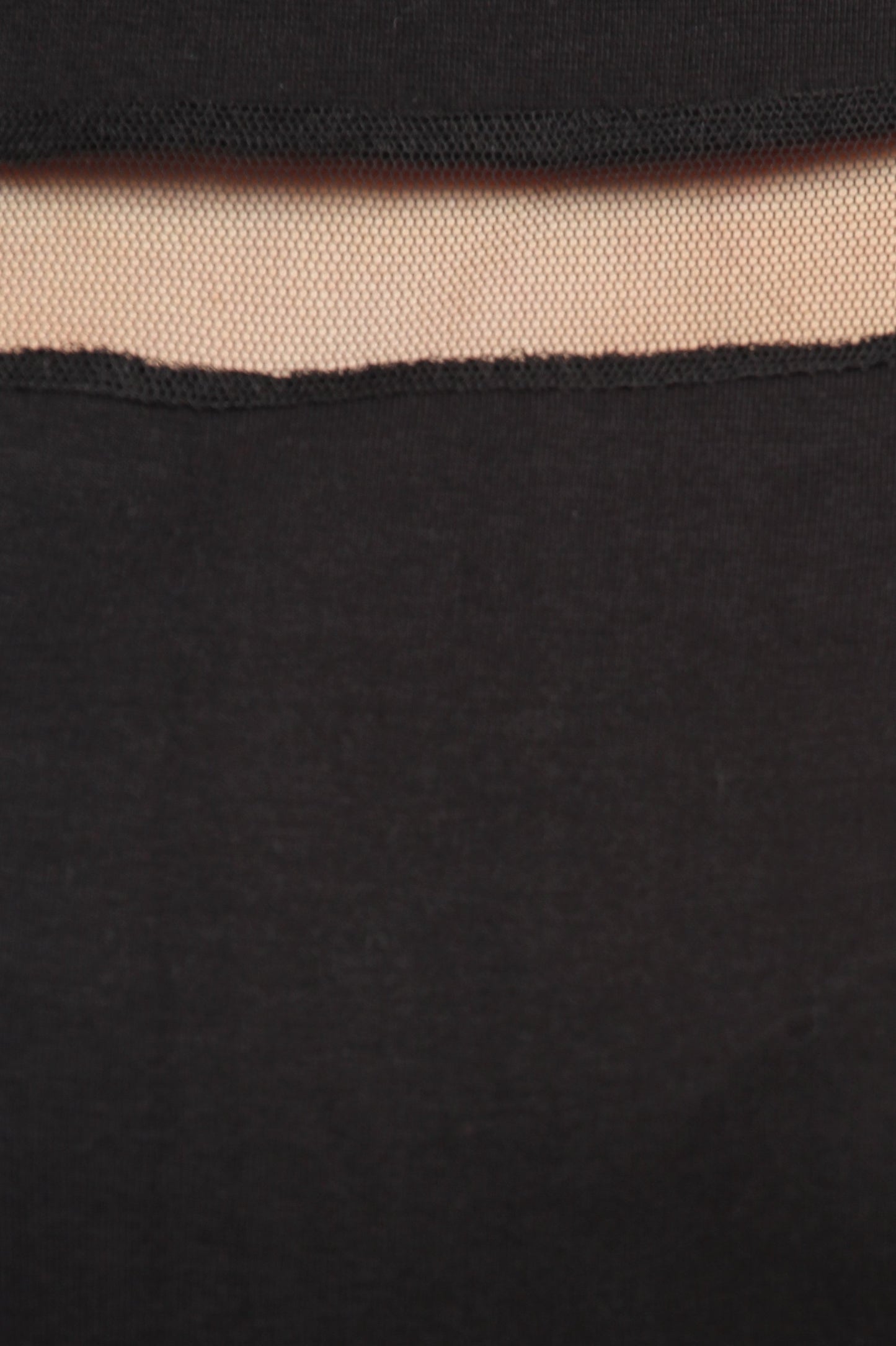 Black Solid Top