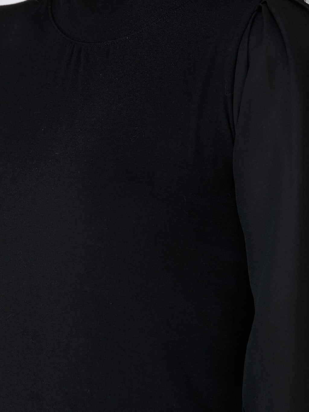 SCORPIUS Black High neck regular top