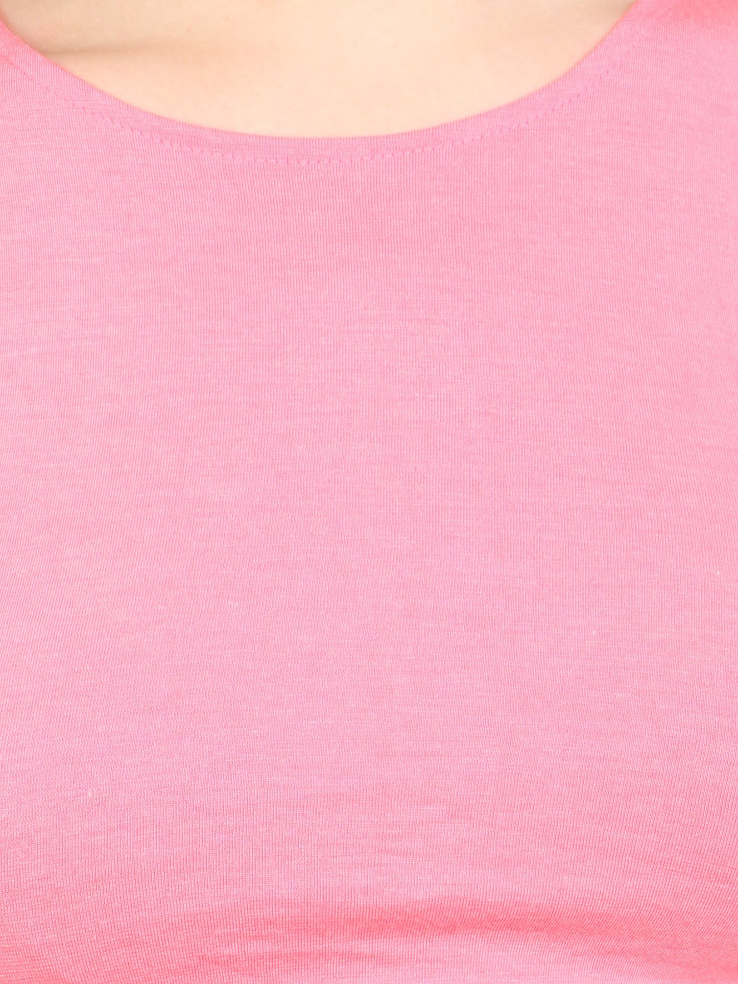 Pink Solid Top