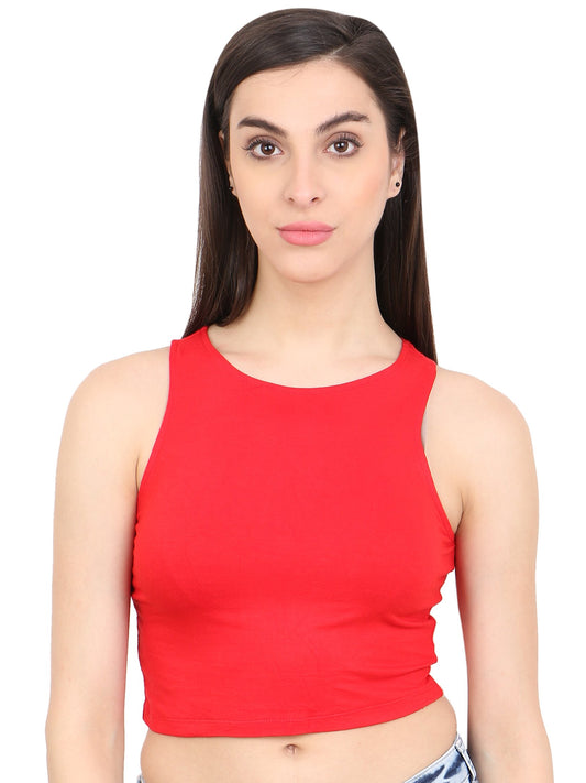 Red Solid Top