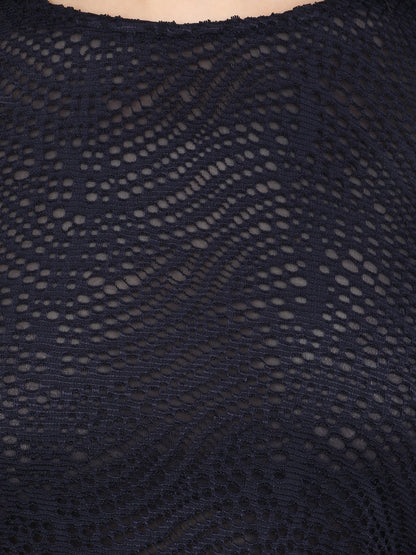 Navy Selfdesign Top