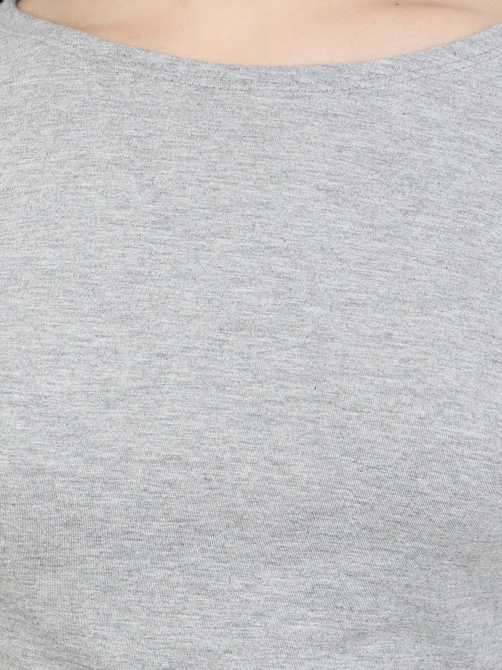 Grey Solid Top