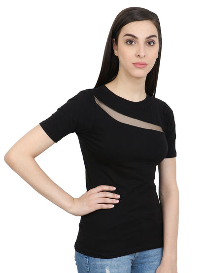 Black Solid Top