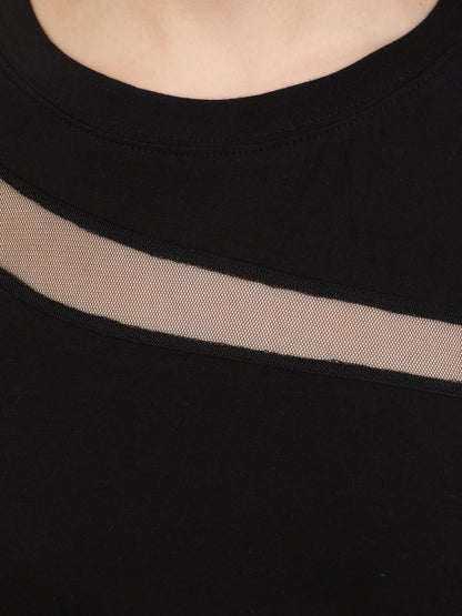Black Solid Top