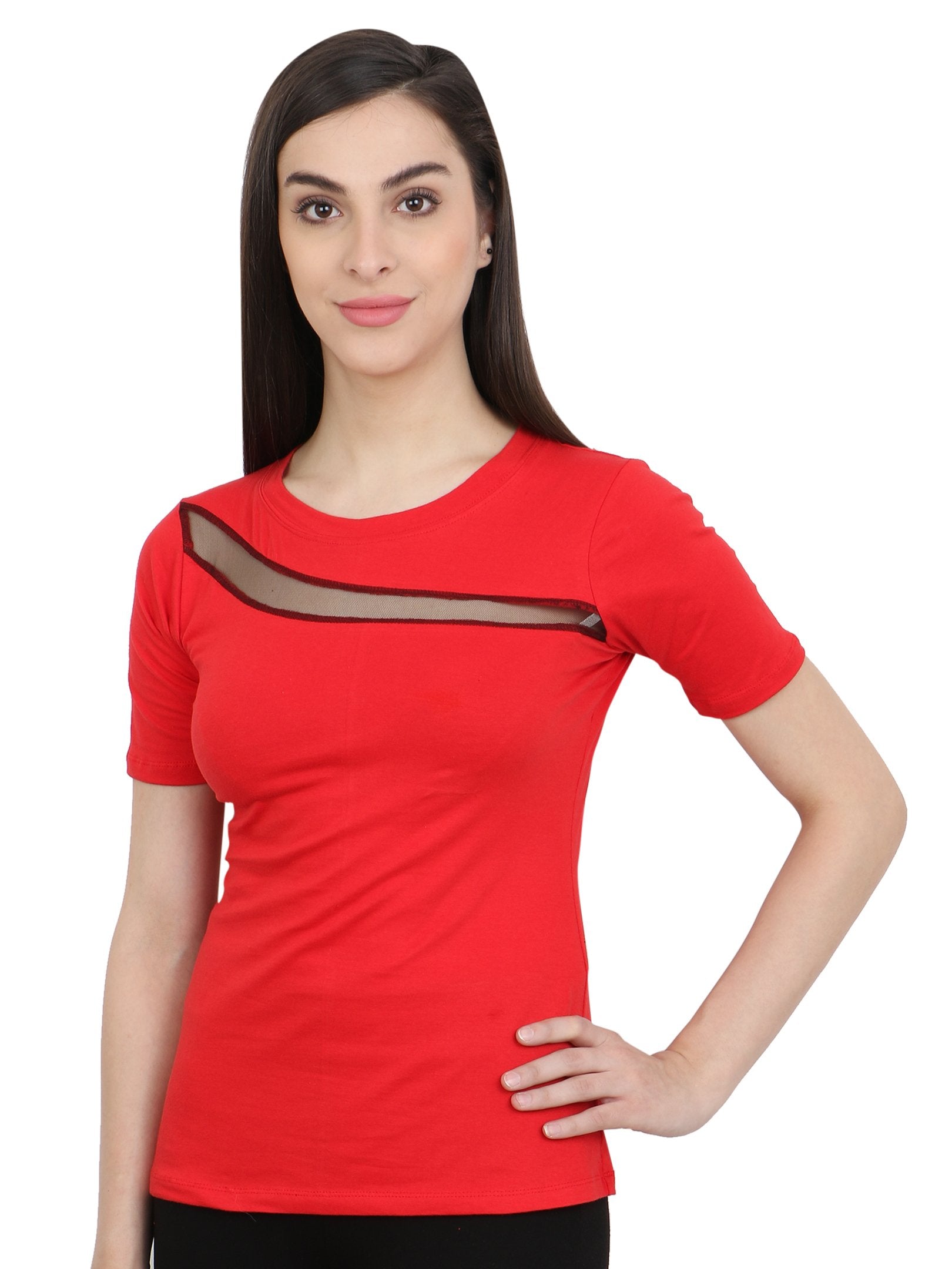 Red Solid Top