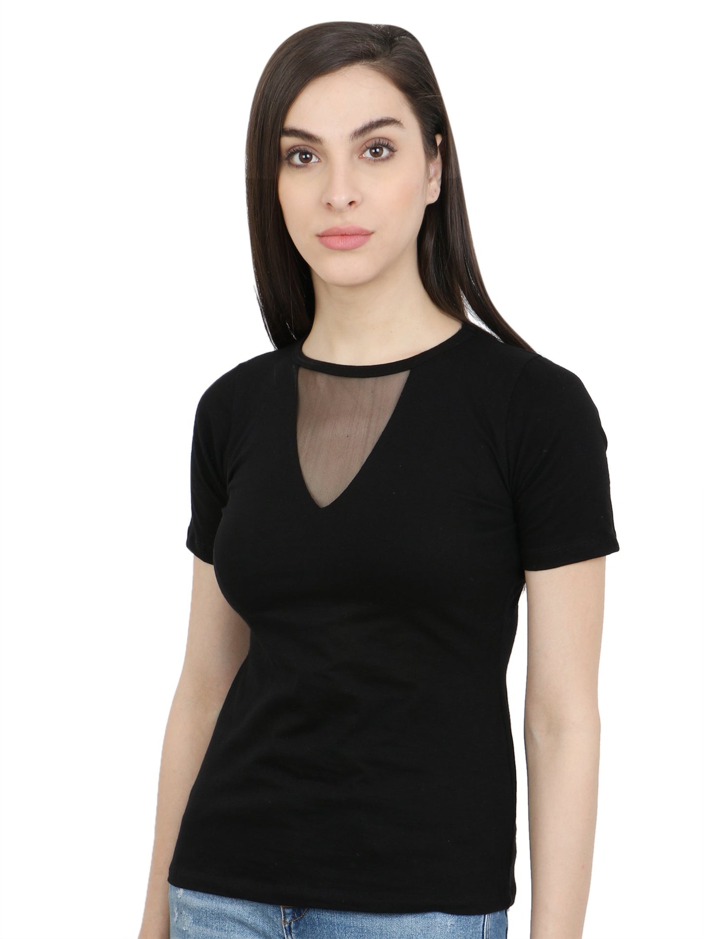 Black Solid Top