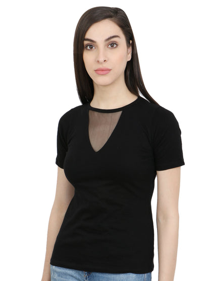 Black Solid Top
