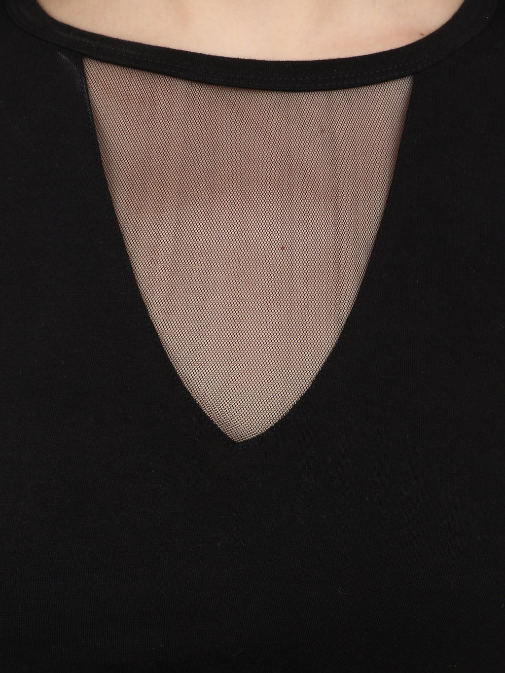 Black Solid Top