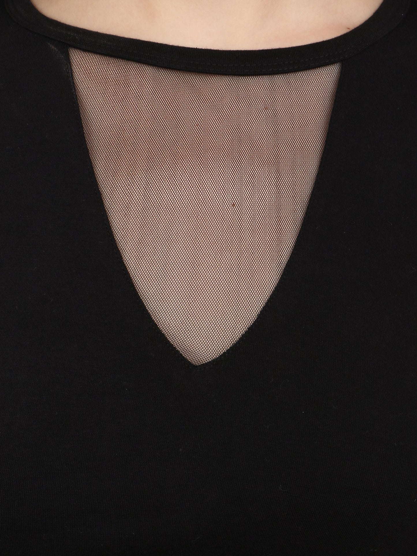 Black Solid Top