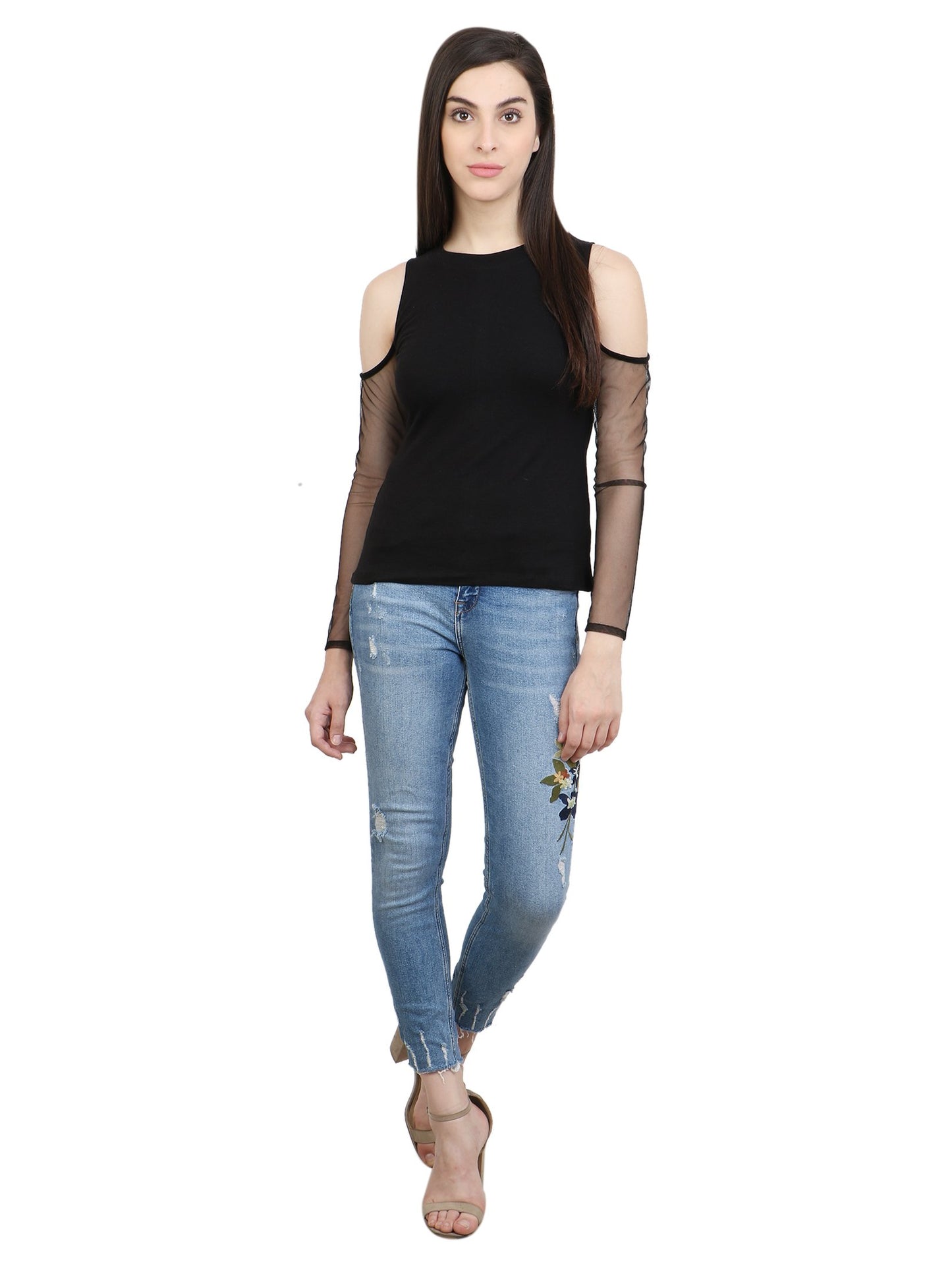 Black Solid Top