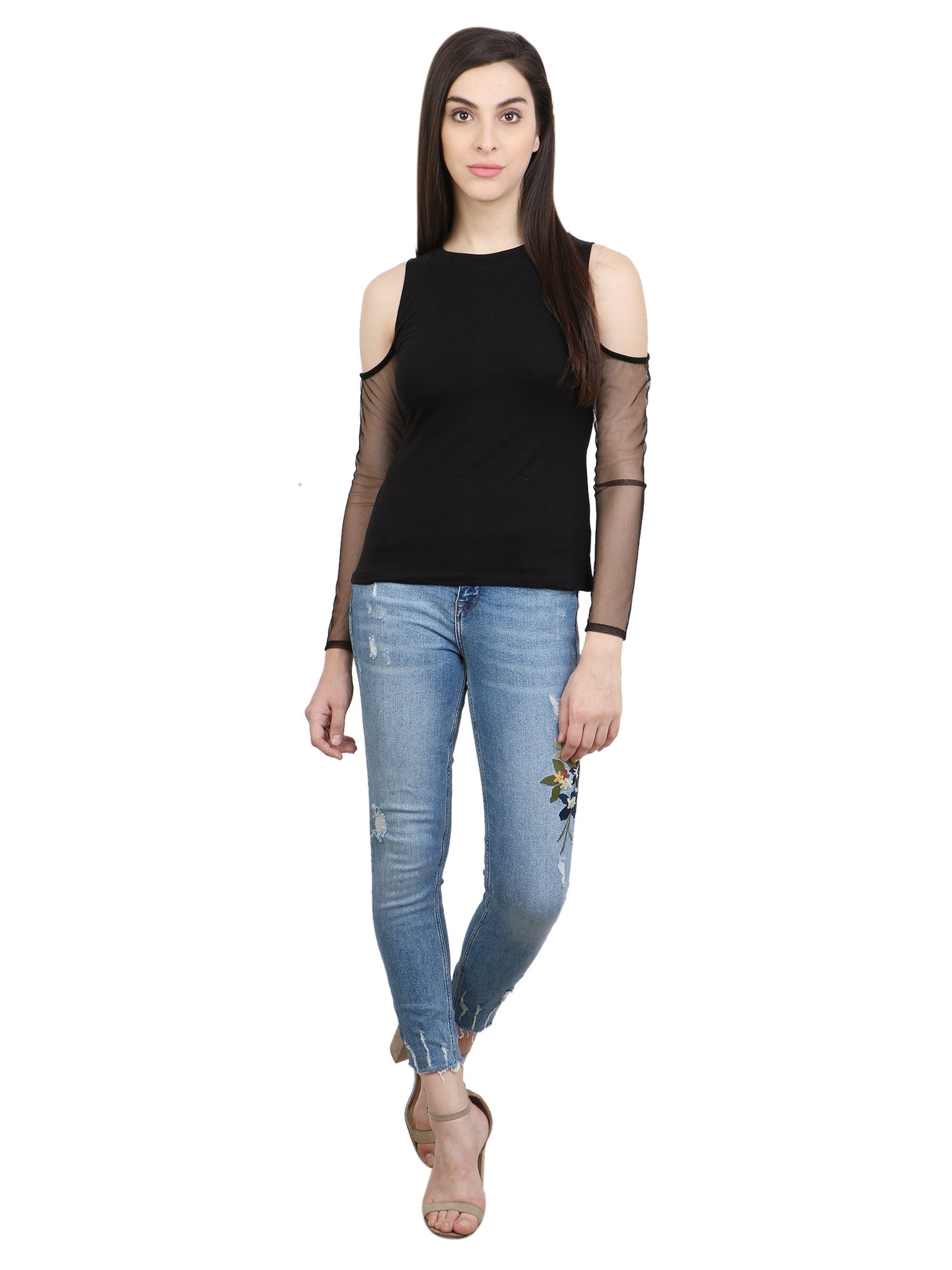 Black Solid Top