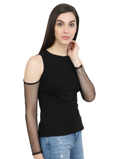 Black Solid Top