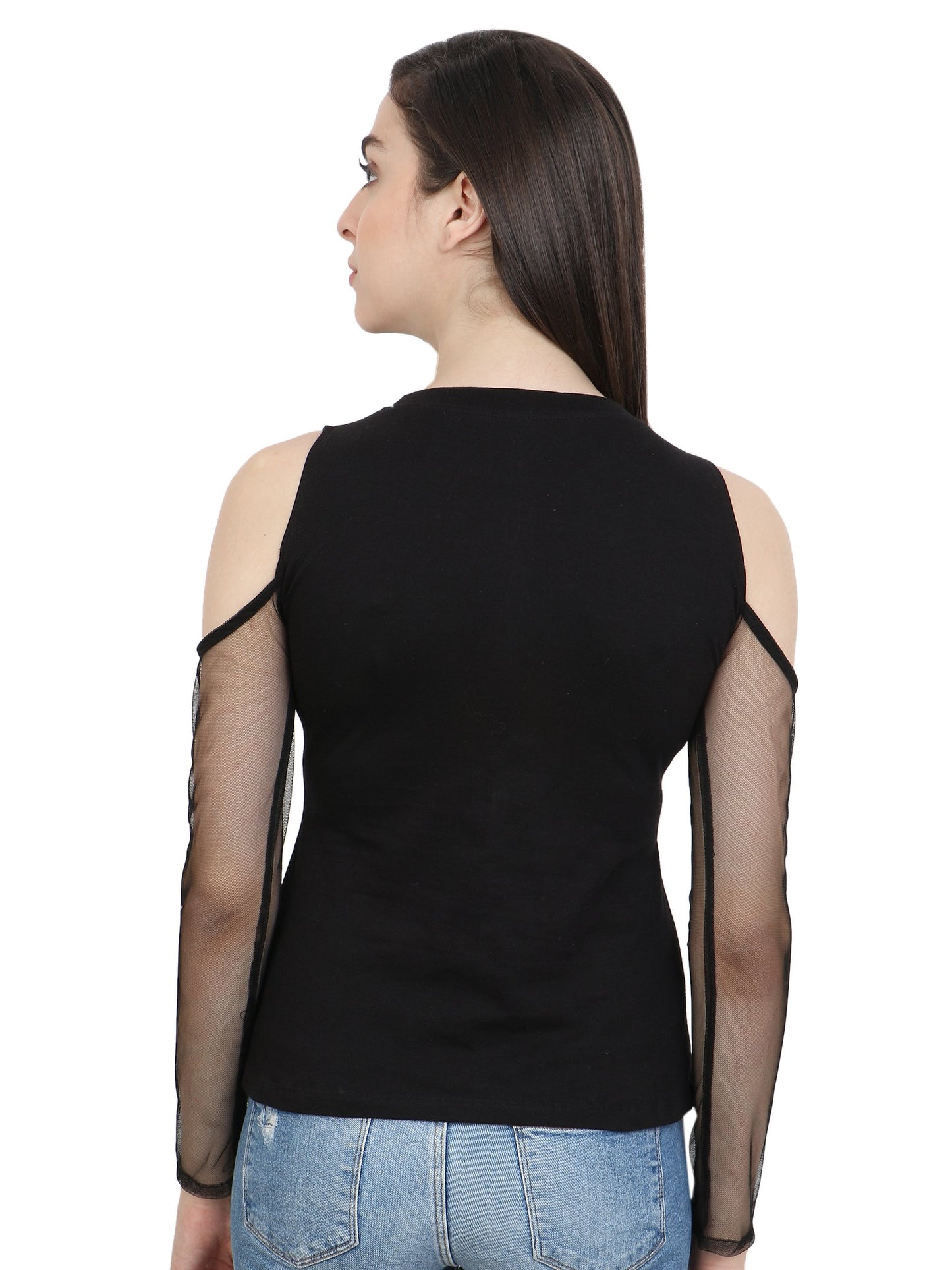 Black Solid Top