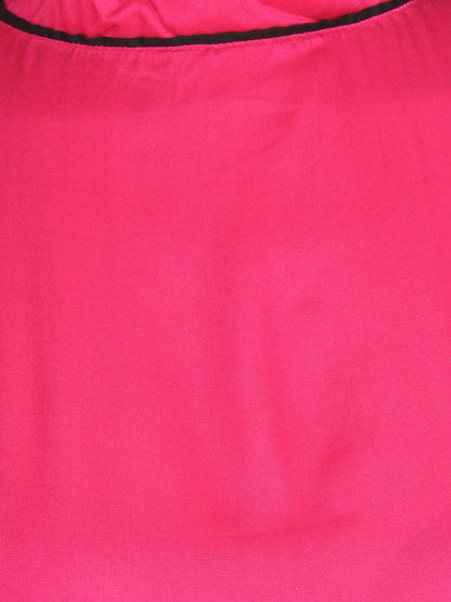 Pink Solid Top