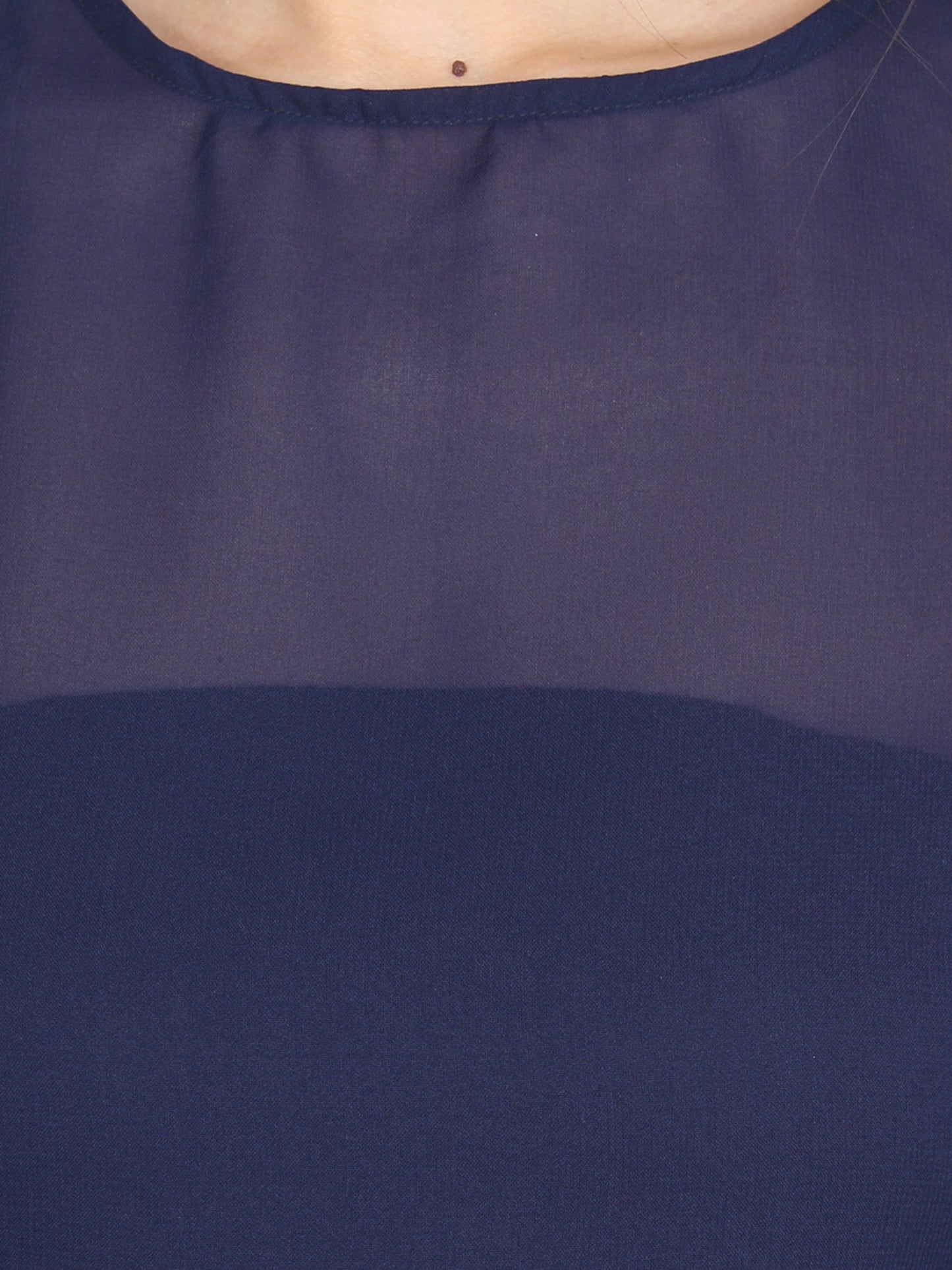 Navy Solid Top