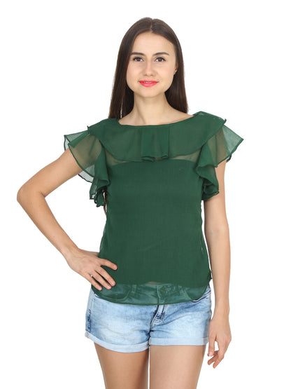 Green Solid Top