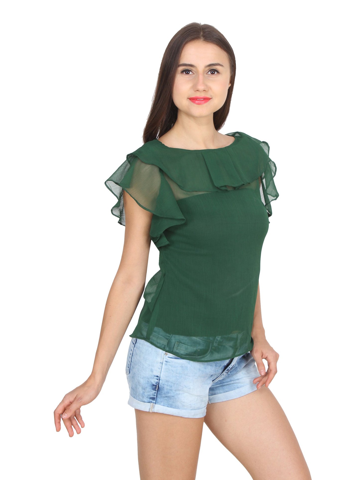 Green Solid Top