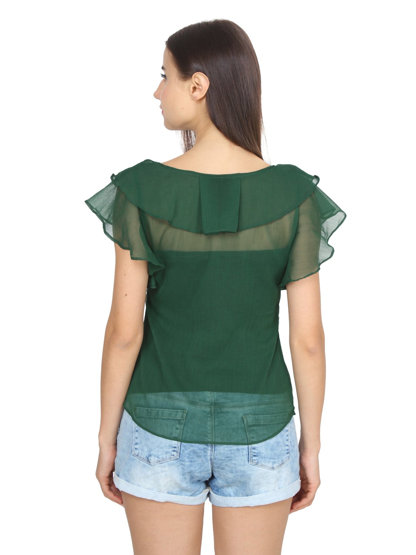 Green Solid Top