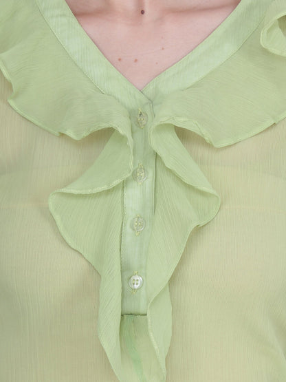Green Solid Top