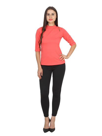 Pink Solid Top