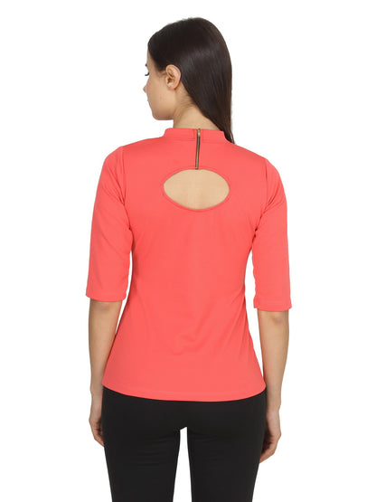 Pink Solid Top