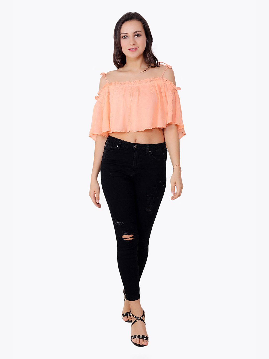 Orange Solid Top