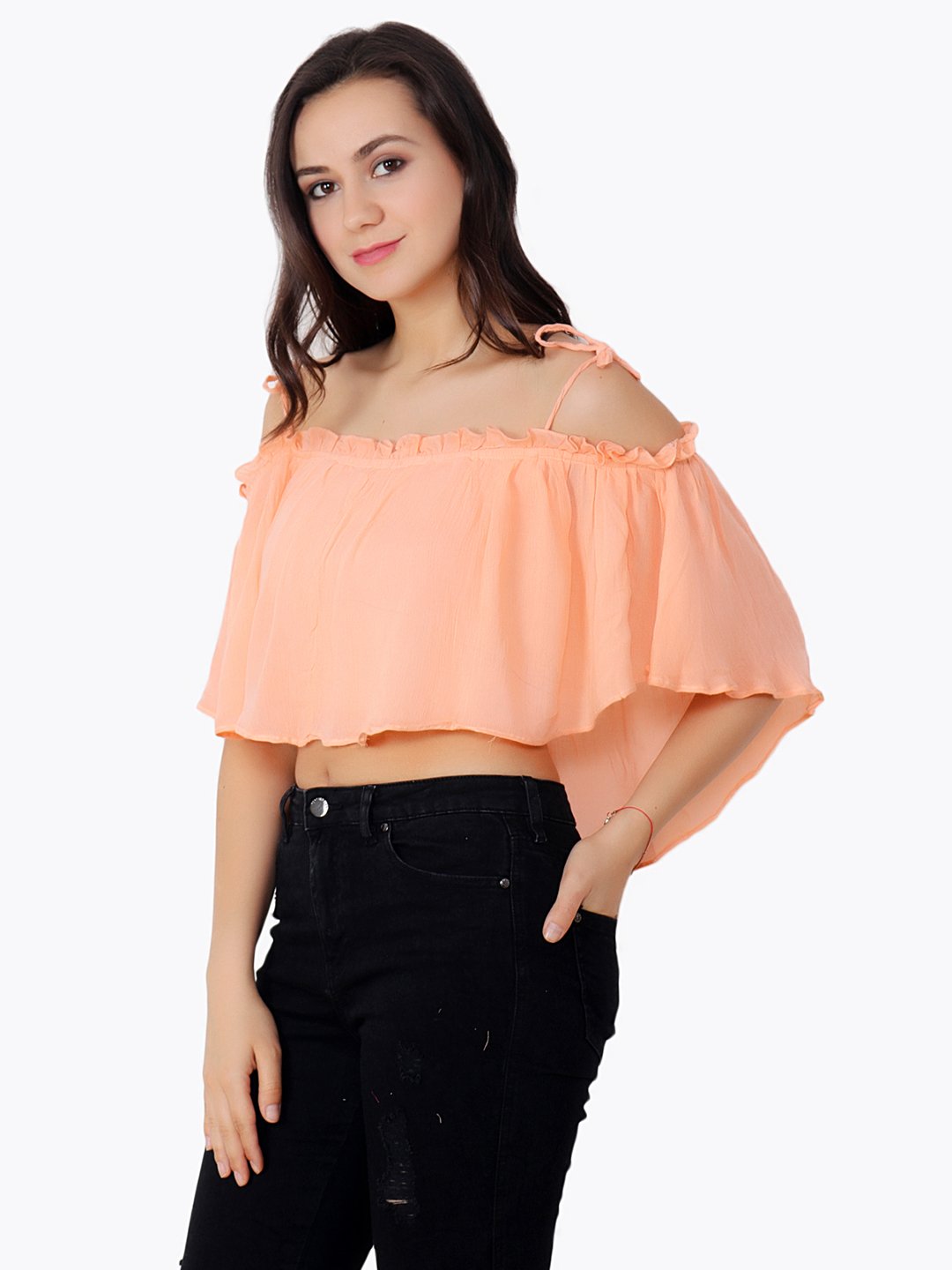 Orange Solid Top