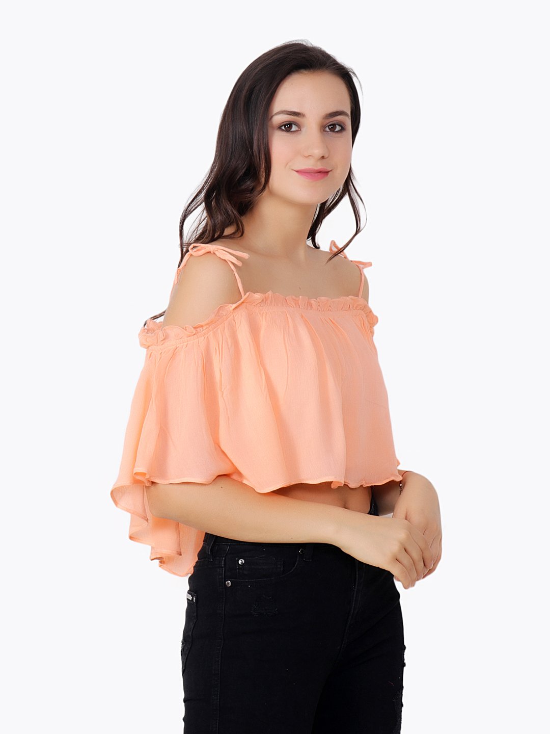 Orange Solid Top