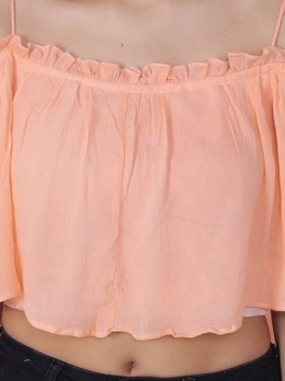 Orange Solid Top