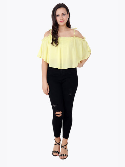 Yellow Solid Top