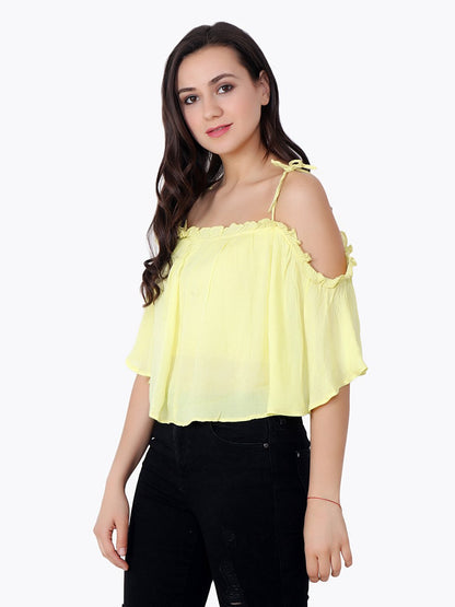 Yellow Solid Top