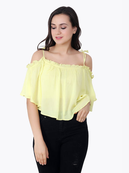 Yellow Solid Top