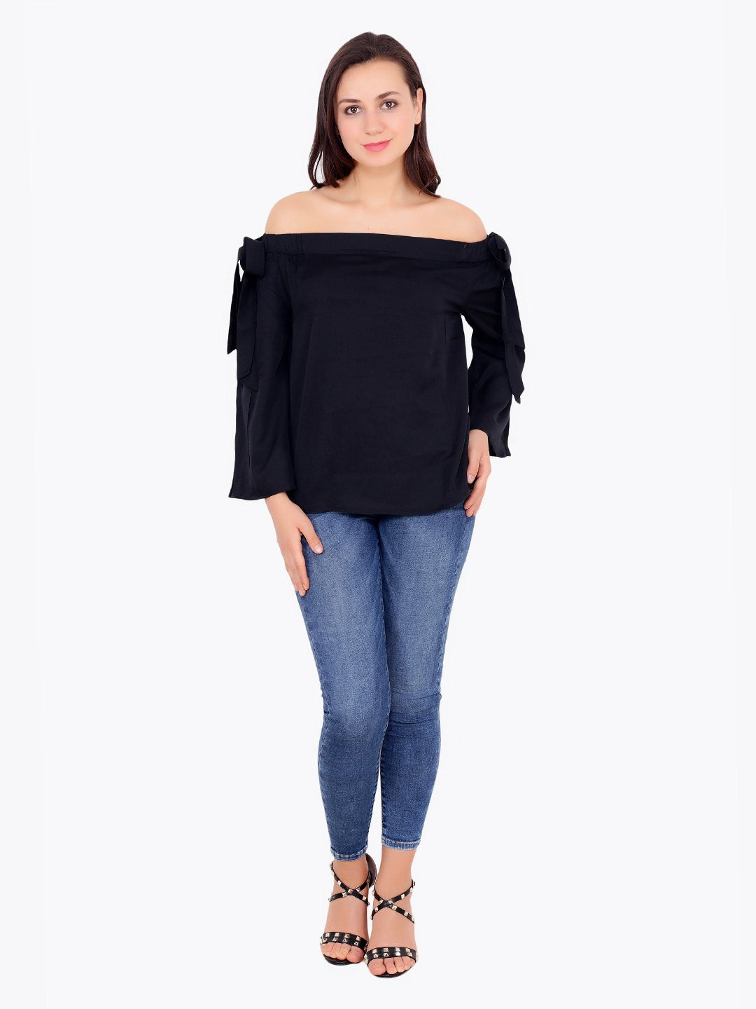 Black Solid Top