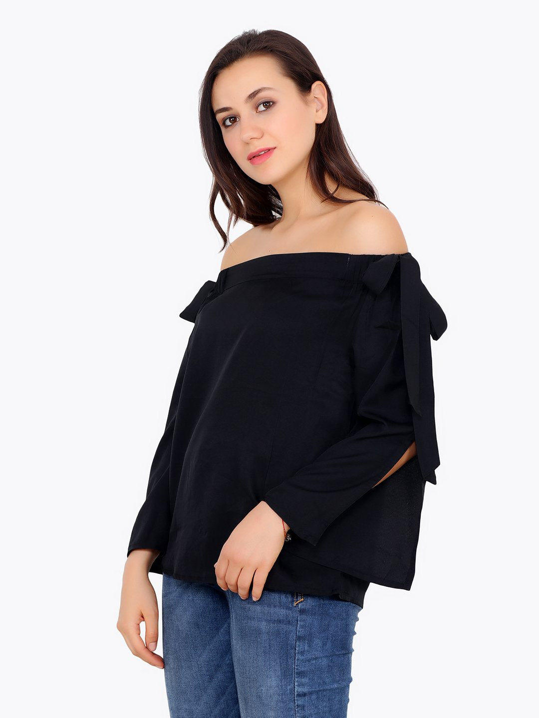 Black Solid Top
