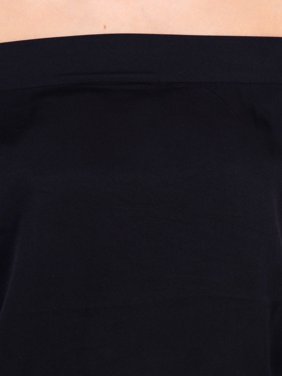 Black Solid Top