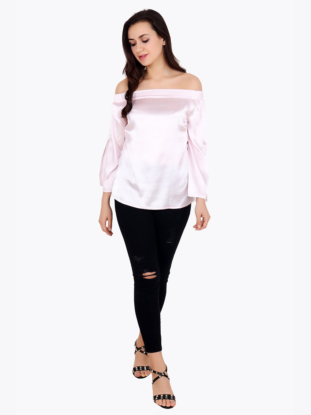 Pink Solid Top