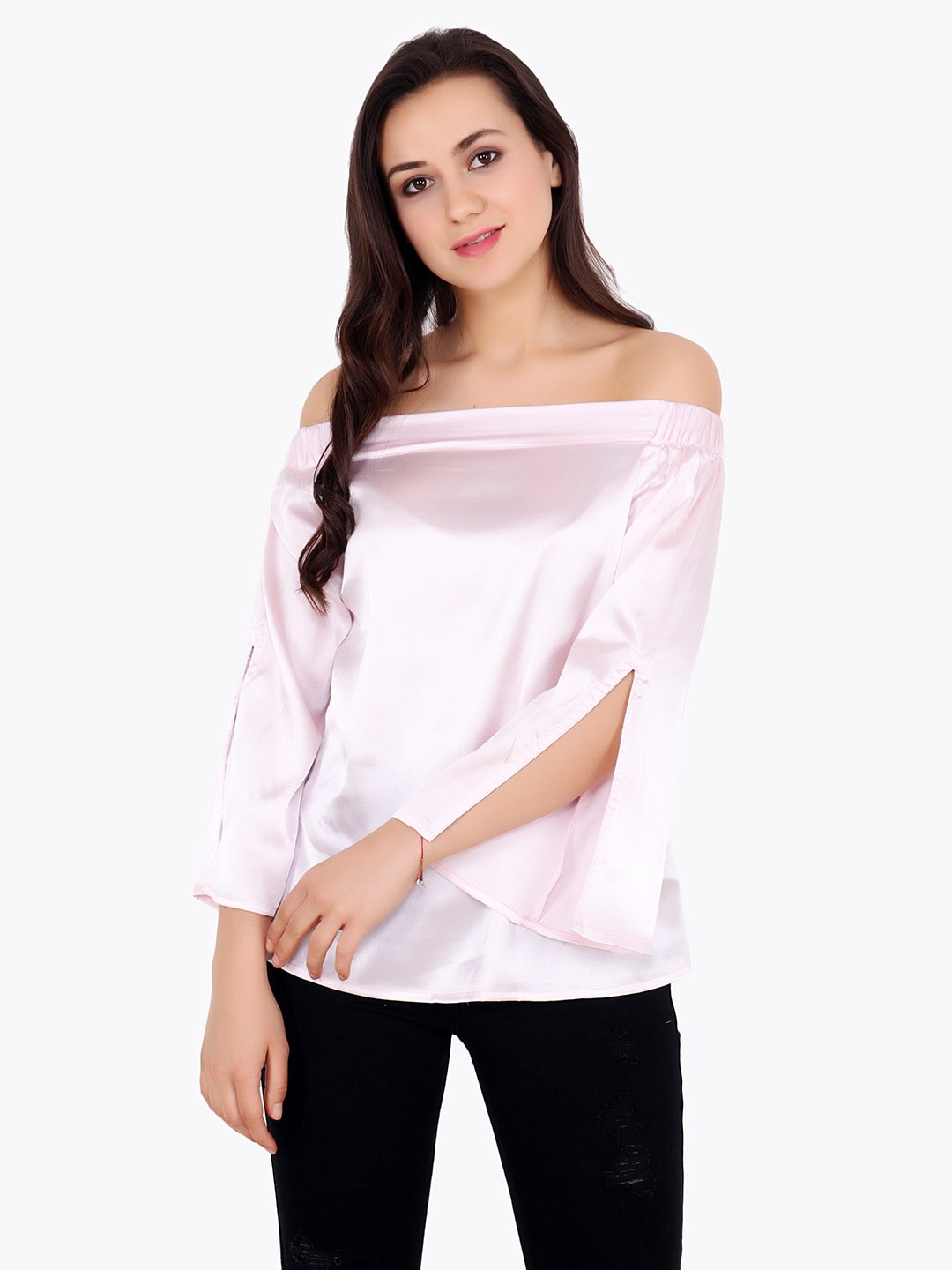 Pink Solid Top