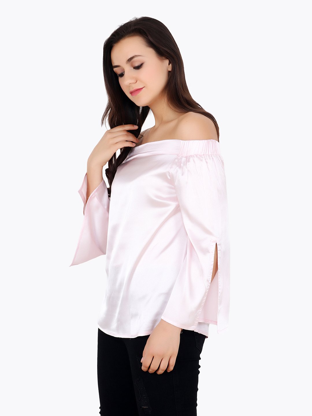 Pink Solid Top