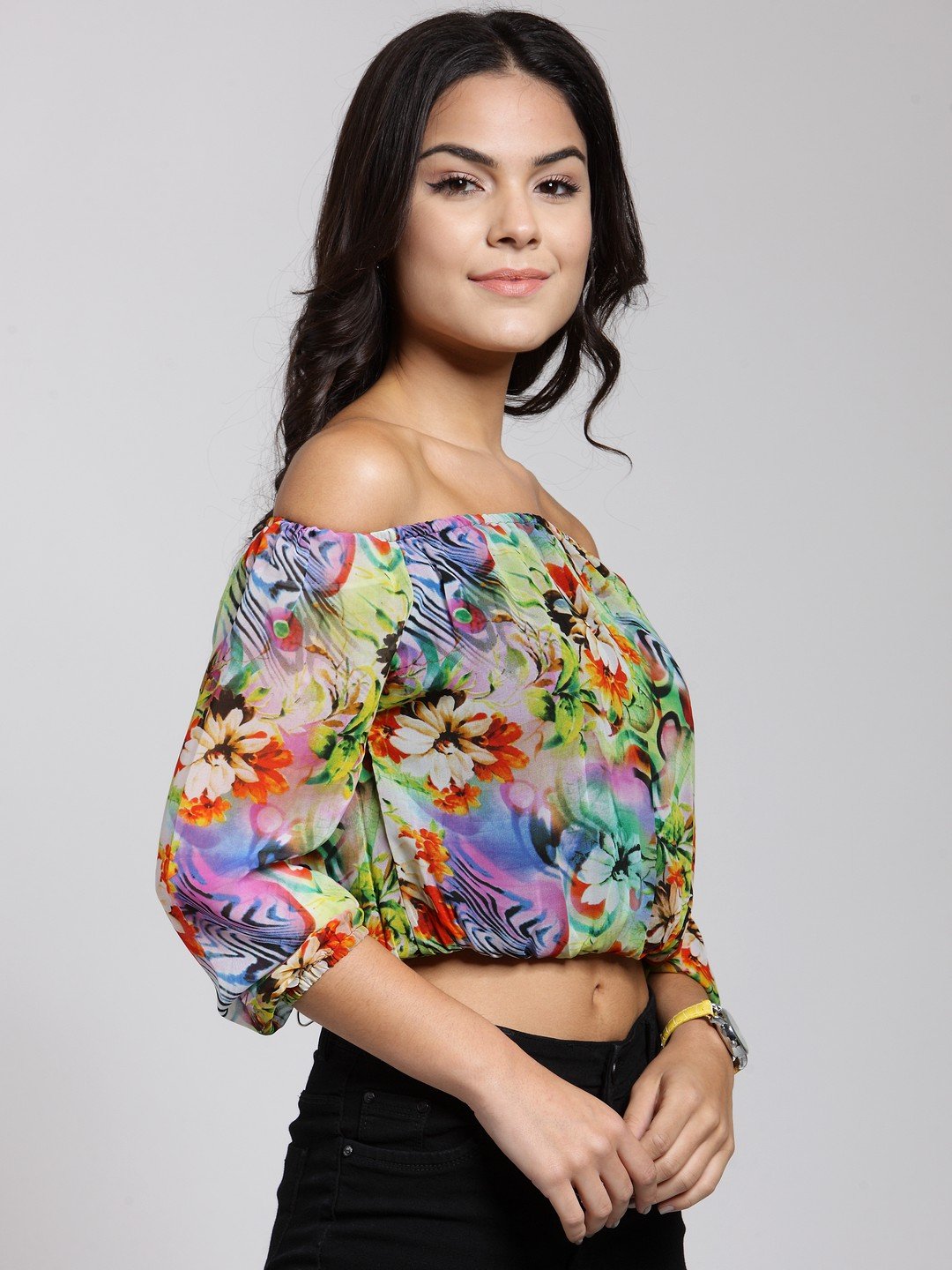 Multicolor Printed Top