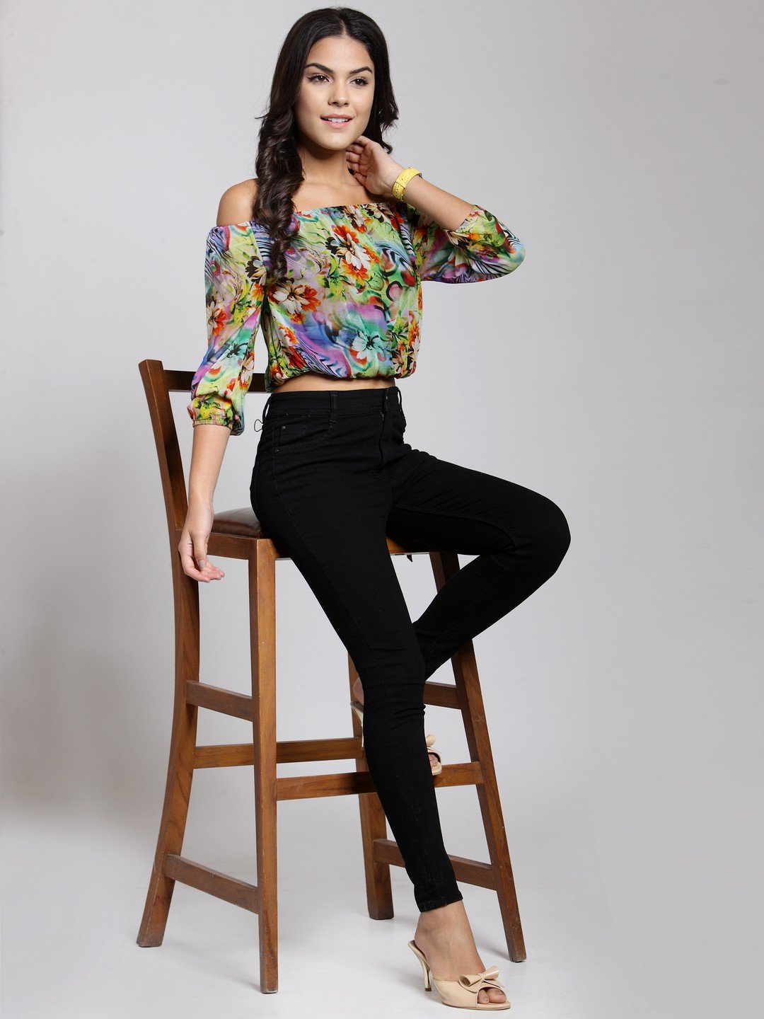Multicolor Printed Top