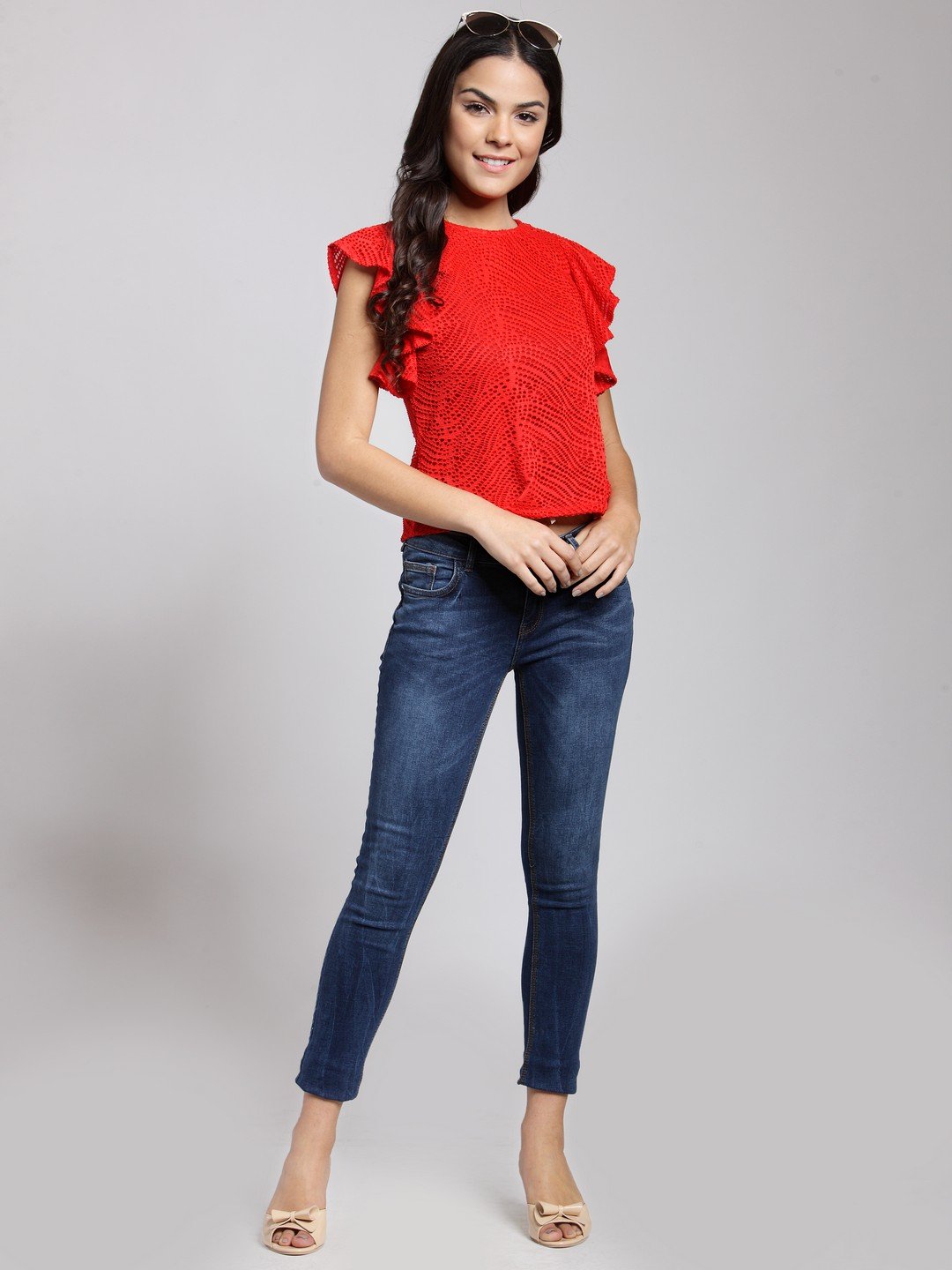 Red Net  Top