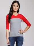 Red Solid Top