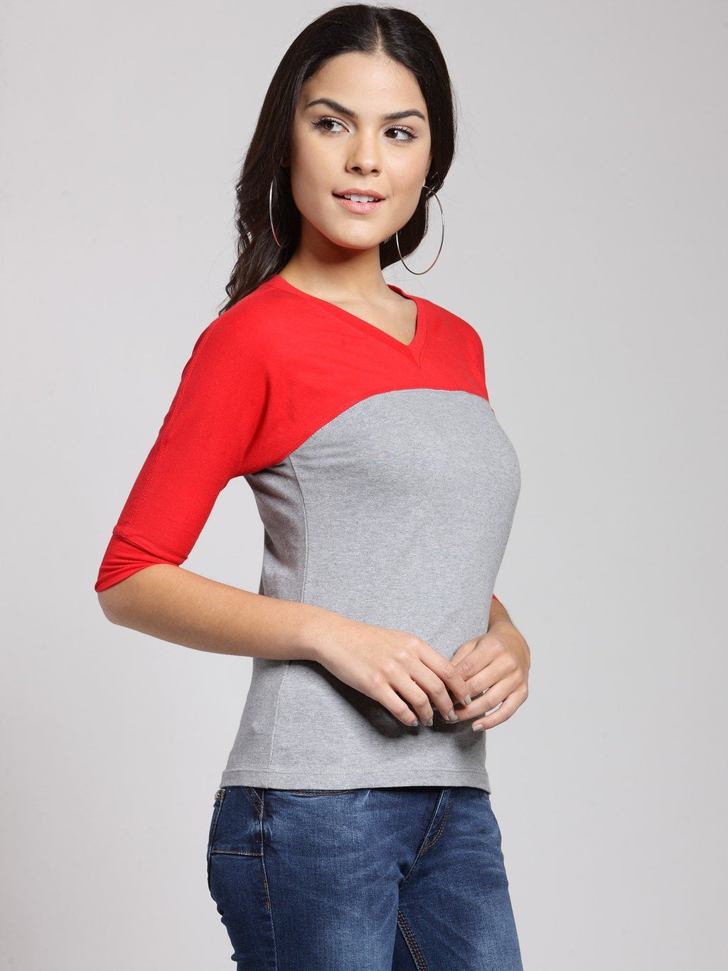 Red Solid Top